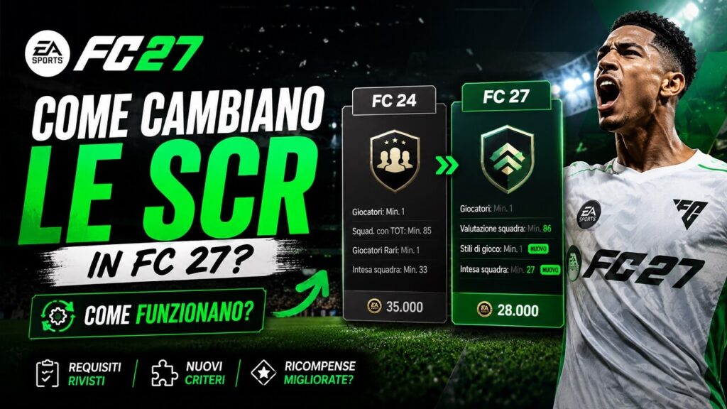Come cambiano le SCR in FC 27