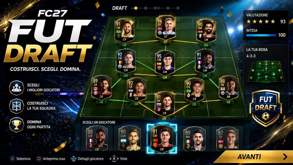 Draft team in FC 27