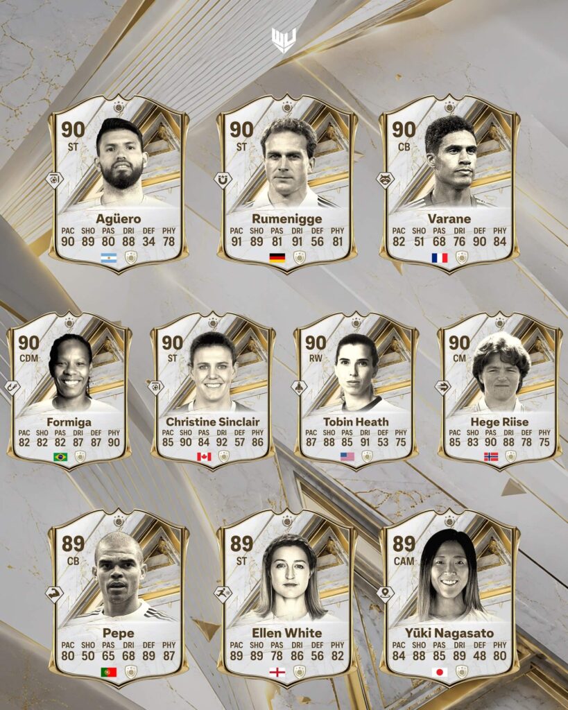 Ratings delle nuove icone su FC 27