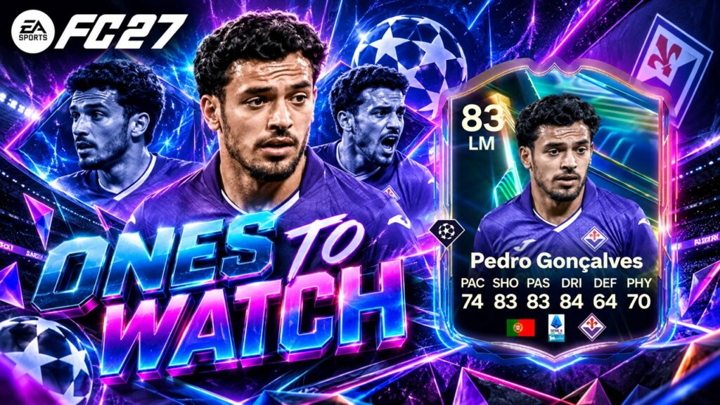 Pedro Goncalves OTW promo card FC 27