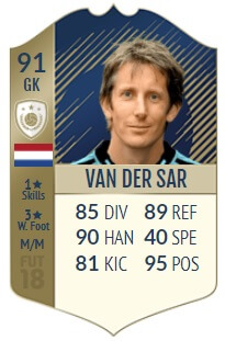 Van Der Sar, ex portierone olandese di Juventus e Manchester United