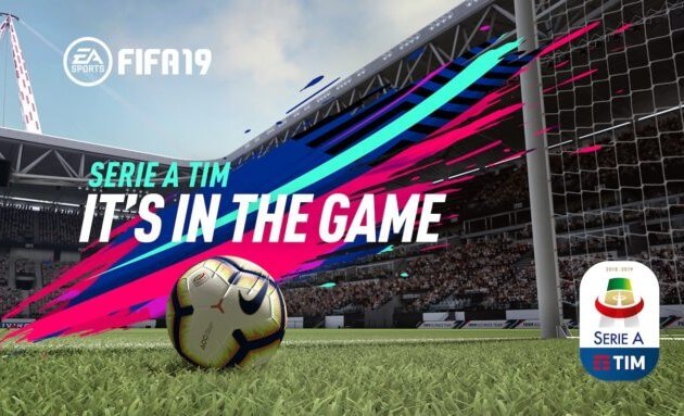 Ufficiale, la licenza della Serie A Tim sarà in FIFA 19
