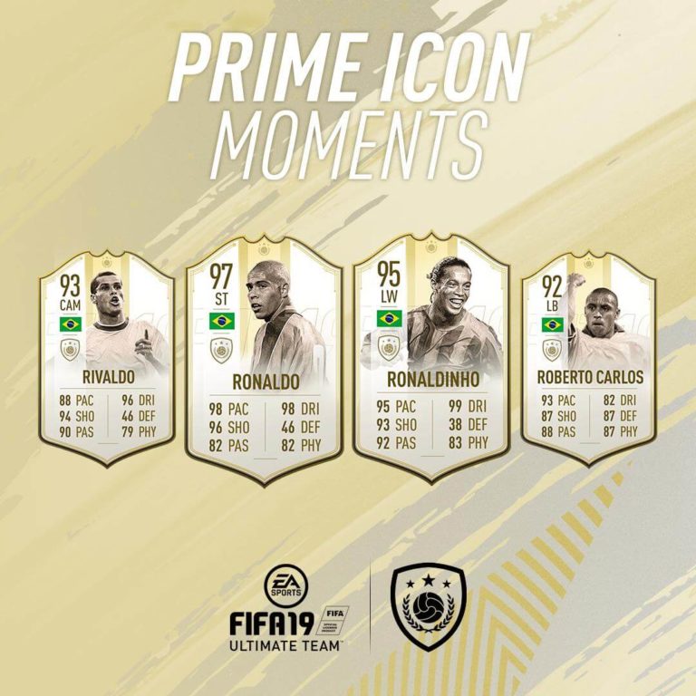 FIFA 19 Prime Icon Moments Nuove carte icone speciali