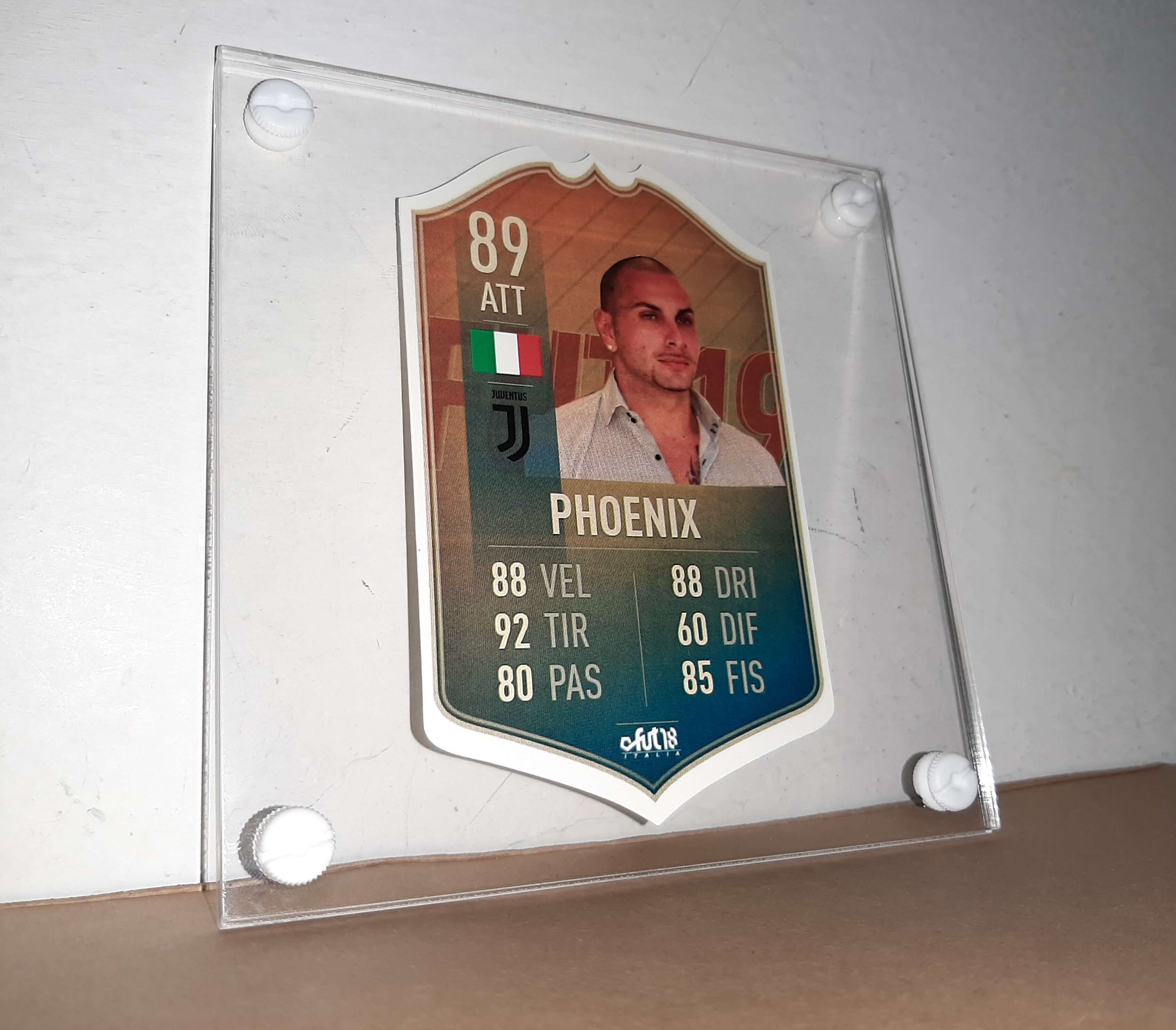 Fifa Fut 19 Card Personalizzata Stampata Su Plexiglass Fifautita Com