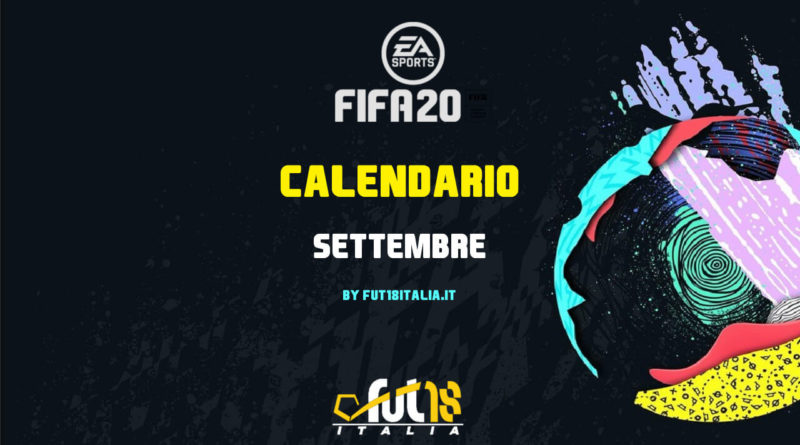 Calendario di settembre di FIFA 20