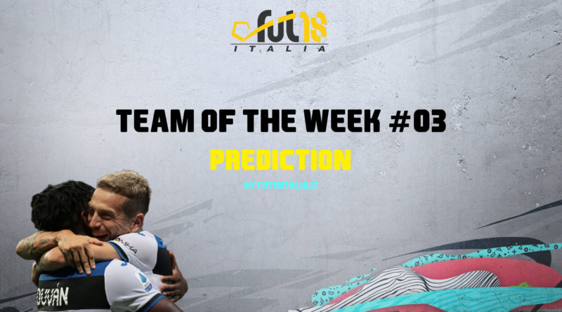 FIFA 20 - Team of the Week 3 prediction