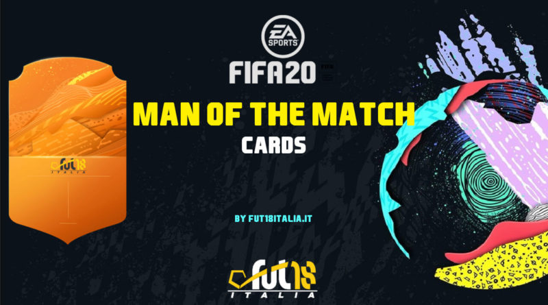 FIFA 20: cards Man of the Match