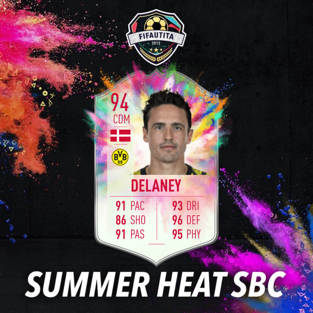 FIFA 20: Delaney Summer Heat SBC