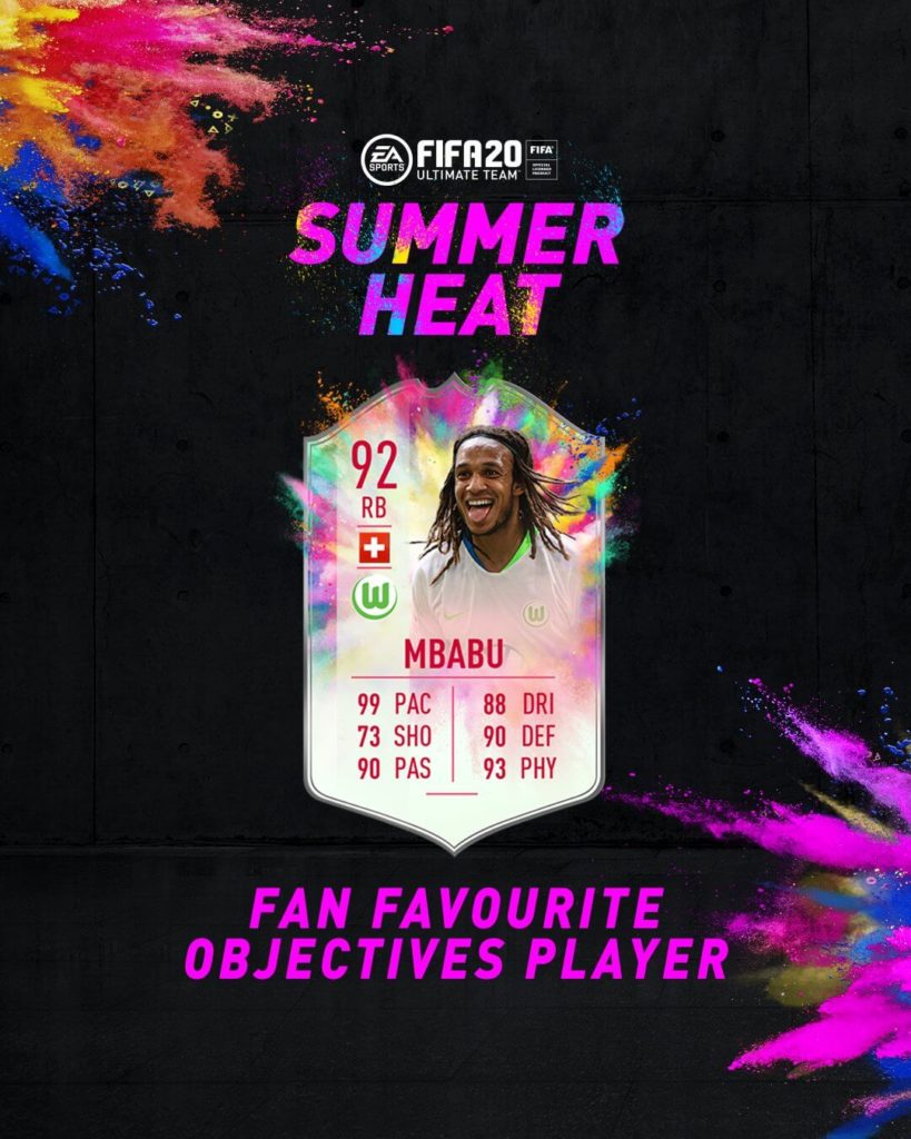 FIFA 20: Mbabu Summer Heat obiettivo