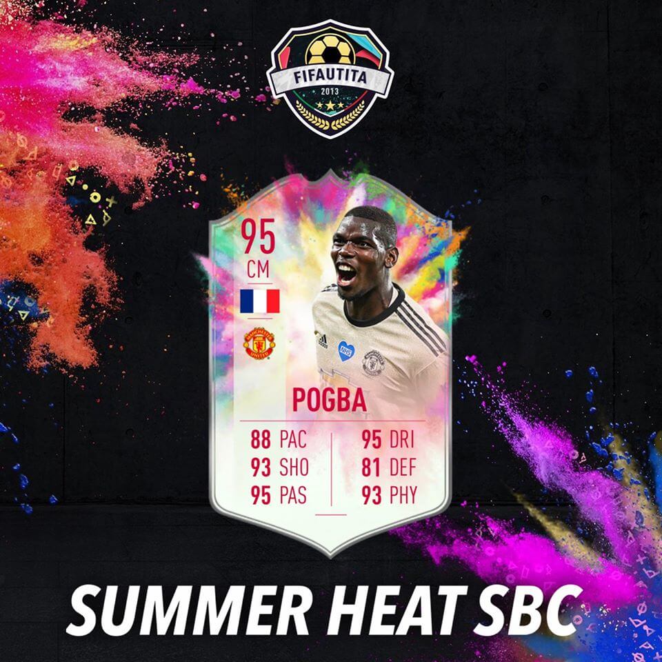 FIFA 20: Pogba Summer Heat SBC