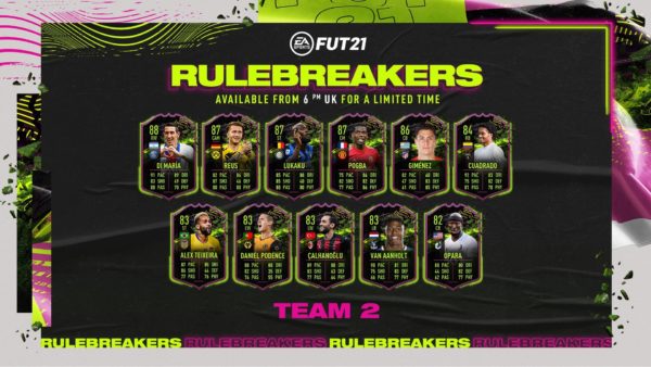 FIFA 21 RuleBreakers: nuovo evento in FUT - FIFAUTITA.com