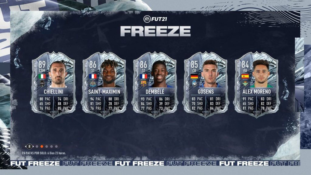 FIFA 21: FUT Freeze team 2