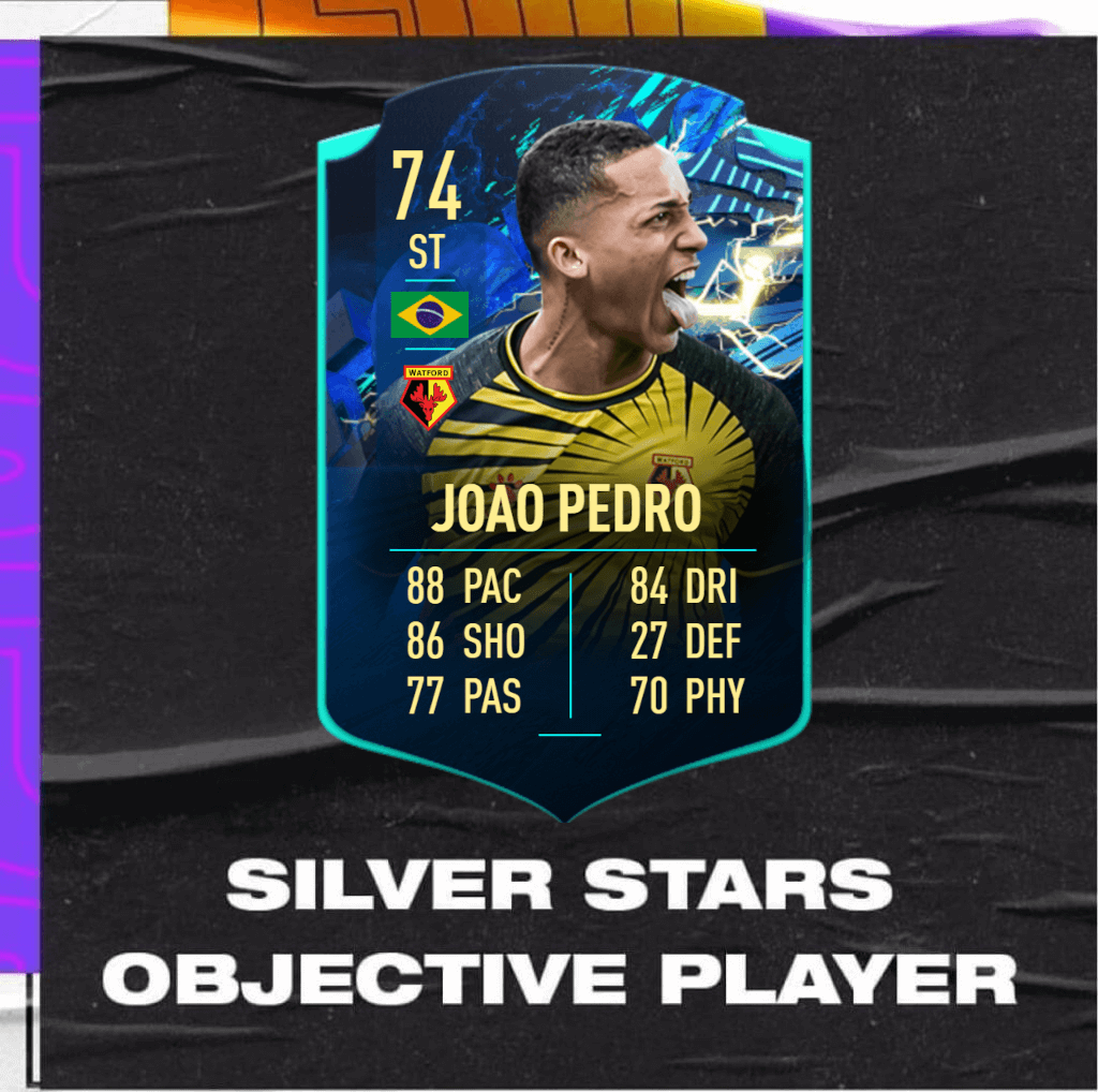 FIFA 21: Joao Pedro TOTS Moments Silver Stars TOTW 31