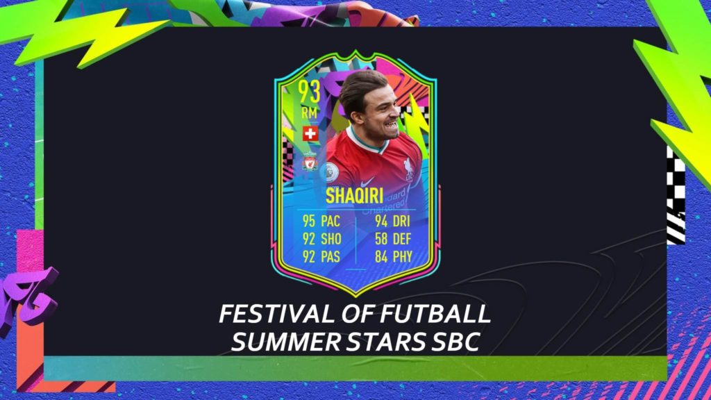 FIFA 21: Shaqiri Summer Stars SBC