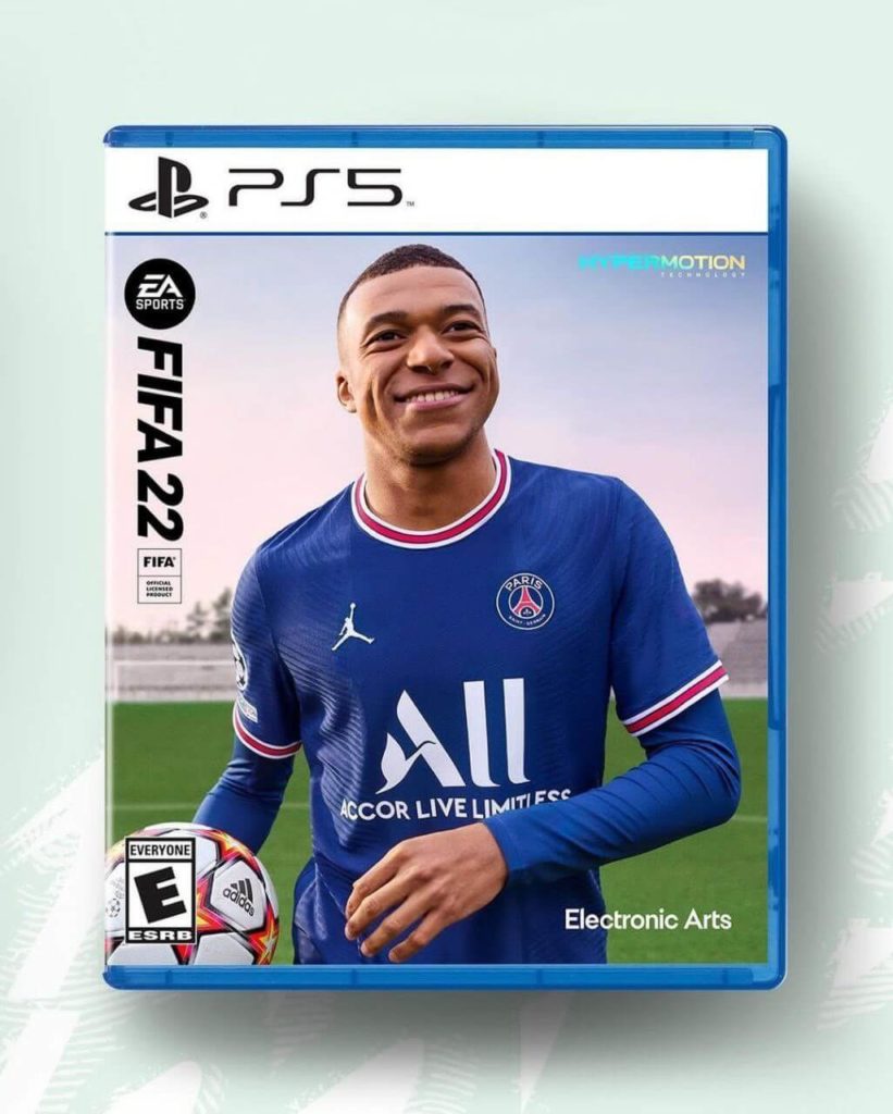 FIFA 22 PS5 official cover