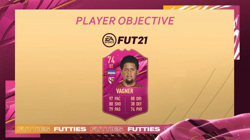FIFA 21: Vagner Futties silver stars player objective