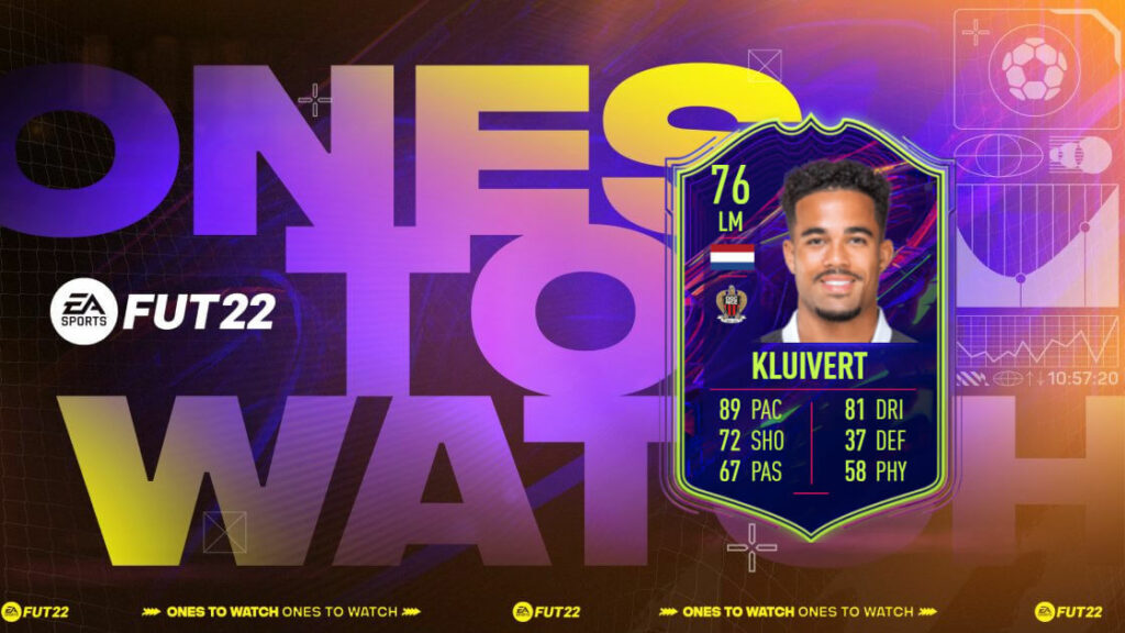 FIFA 22: Kluivert OTW player objective