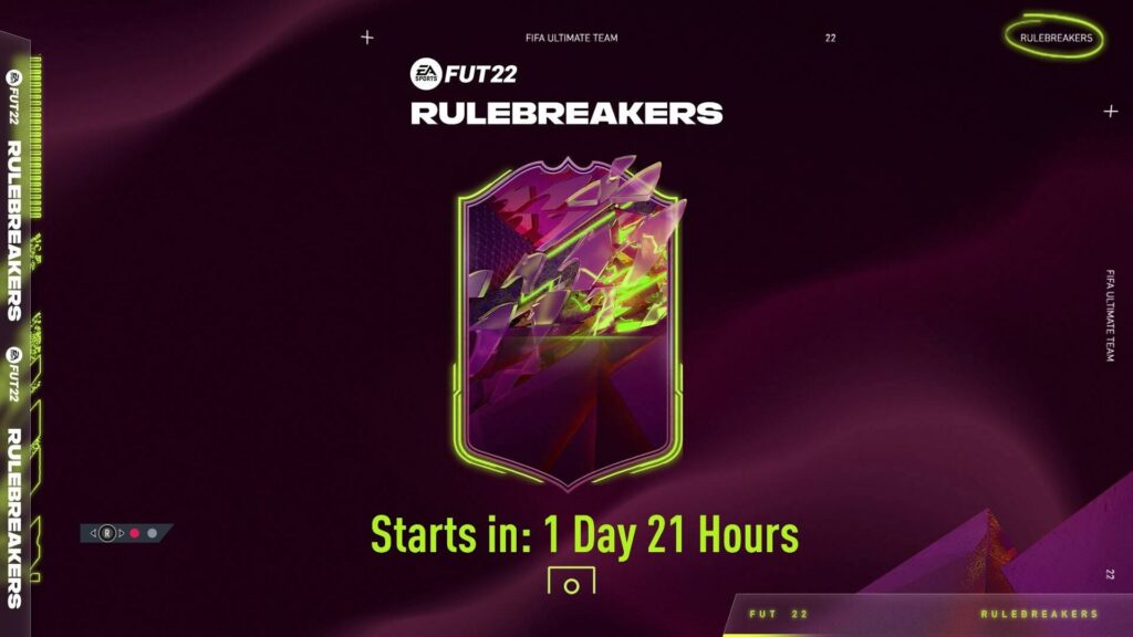FIFA 22: Rulebreakers event