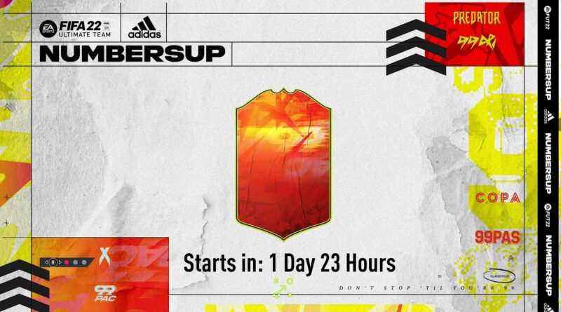 FIFA 22: NumbersUP, nuova promo Adidas