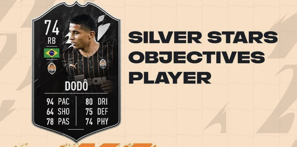 FIFA 22: Dodo TOTW 11 Silver Stars player objective