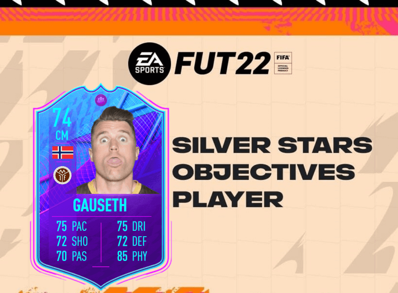 FIFA 22: Gauseth TOTW 13 Silver Stars player objective