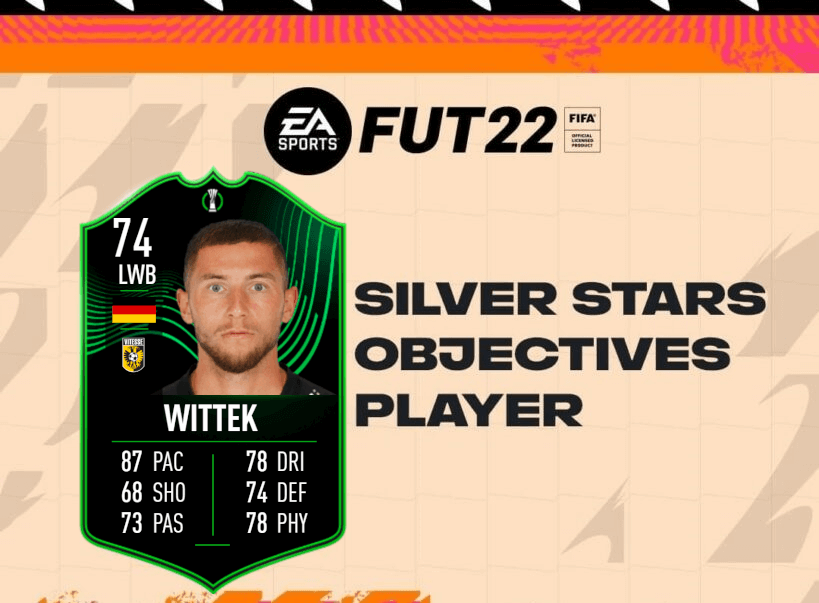 FIFA 22: Wittek TOTGS Silver Stars TOTW 12