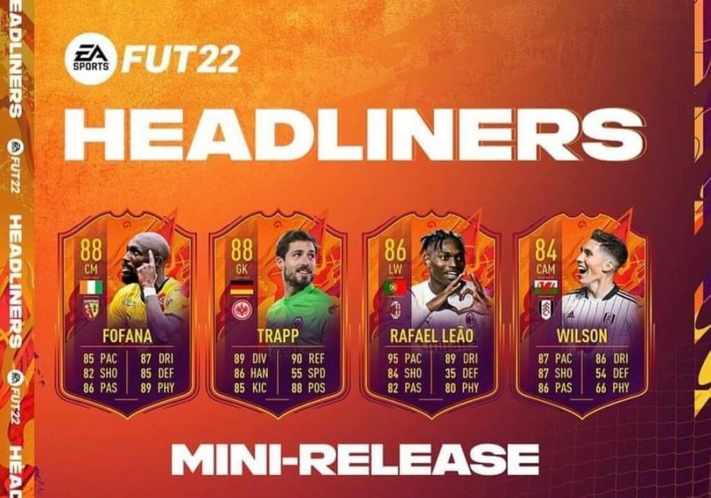 FIFA 22: Headliners team 1 mini-release