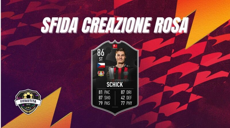 FIFA 22: sfida creazione rosa Schick POTM Bundesliga
