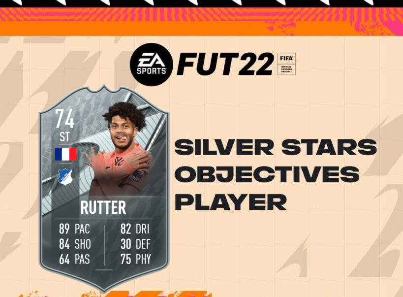 FIFA 22: Rutter TOTW 24 silver stars player objective
