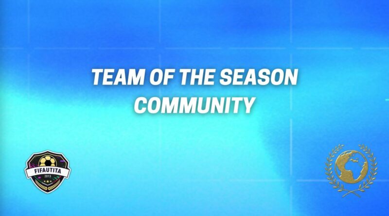 FIFA 22 TOTS: Community Team of the Season