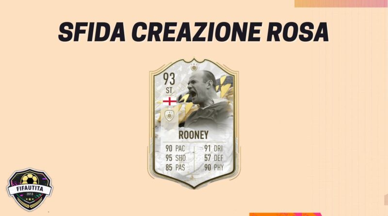 FIFA 22: Rooney Icon Prime Moments SBC