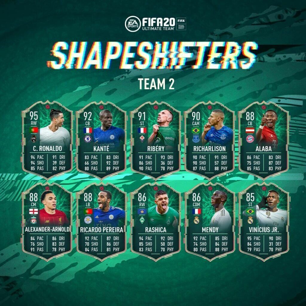 FIFA 20: Shapeshifters team 2