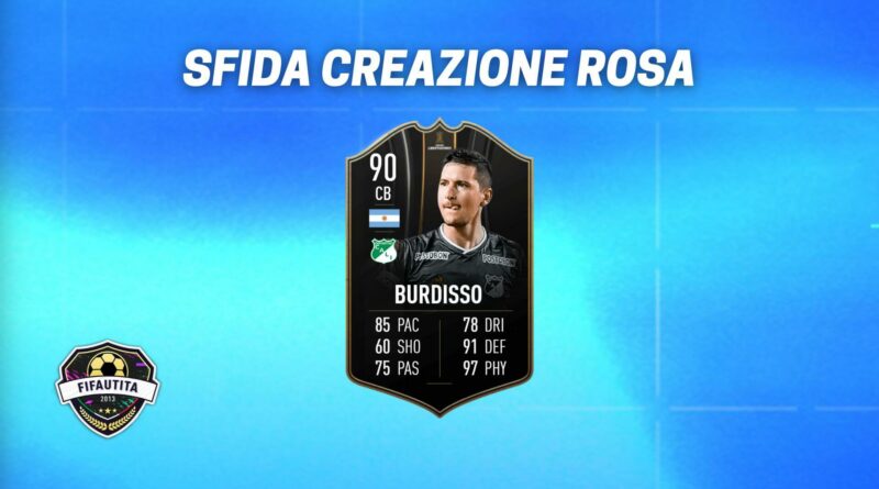 FIFA 22: Burdisso Team of the Group Stage SBC