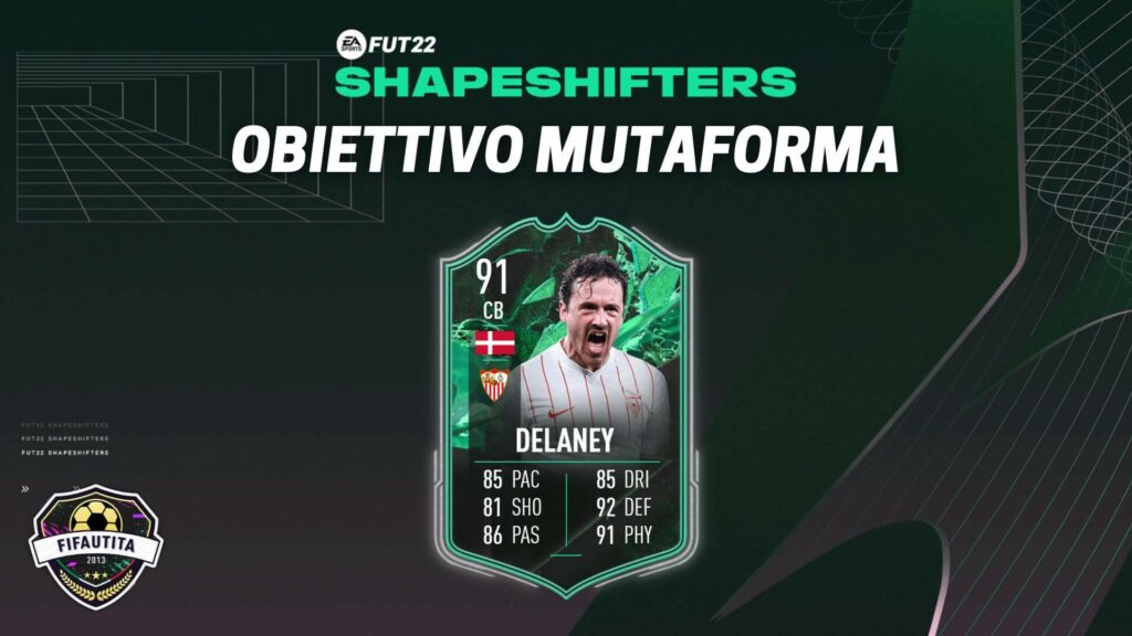 FIFA 22: Delaney shapeshifters player objective