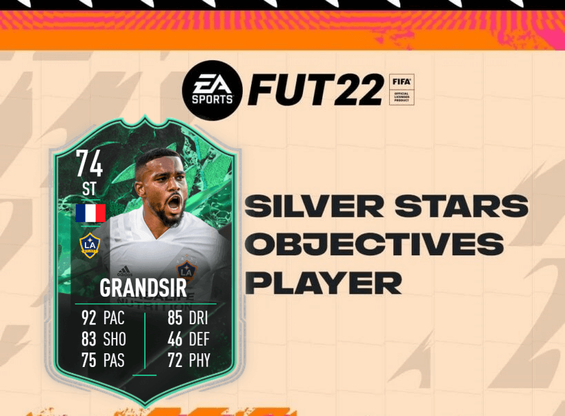 FIFA 22: Grandsir Mutaforma silver stars player objective