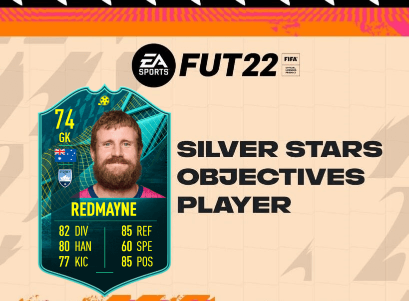 FIFA 22: Redmayne player moments silver stars player objective