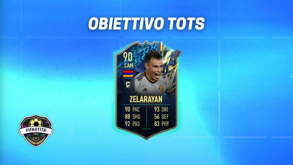 FIFA 22: Zelaryan TOTS player objective