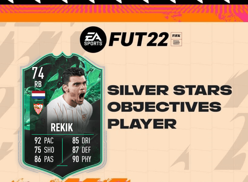 FIFA 22: Rekik Shapeshifters silver stars player objective
