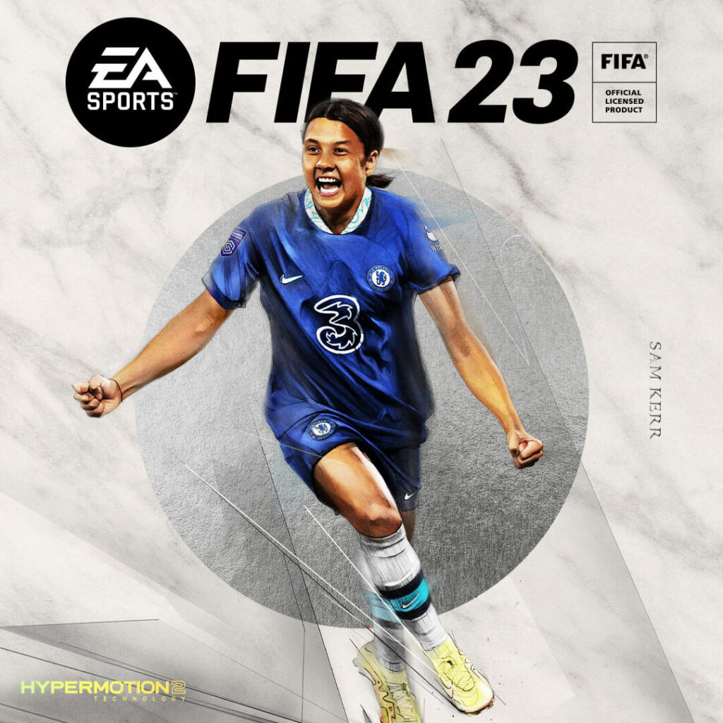 FIFA 23: Sam Kerr official cover athlete