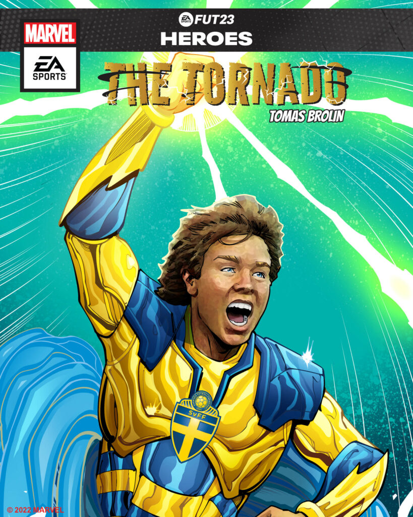 FIFA 23: Tomas Brolin Marvel FUT Heroes