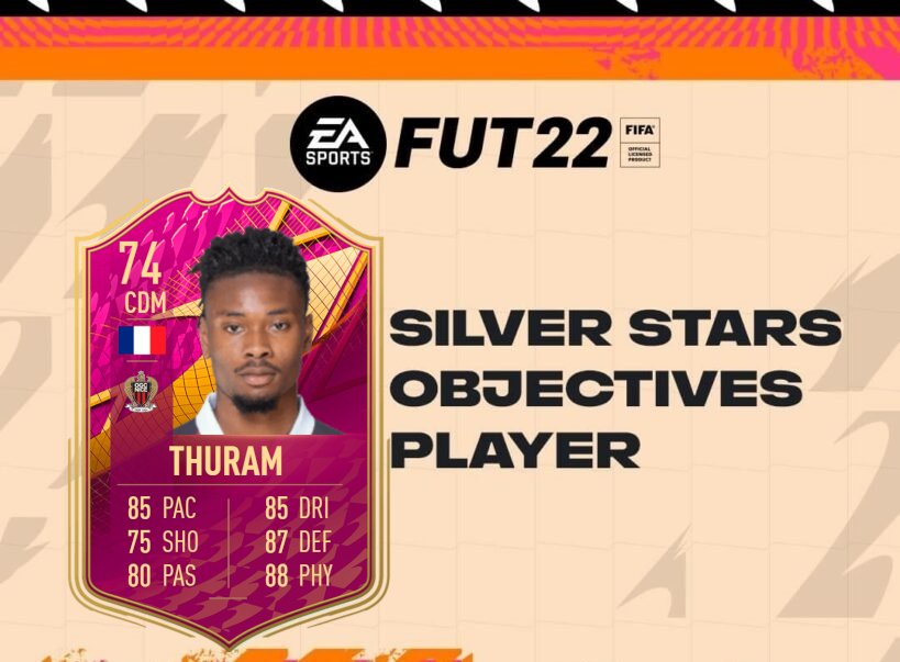 FIFA 22: Thuram Futties silver stars player objective