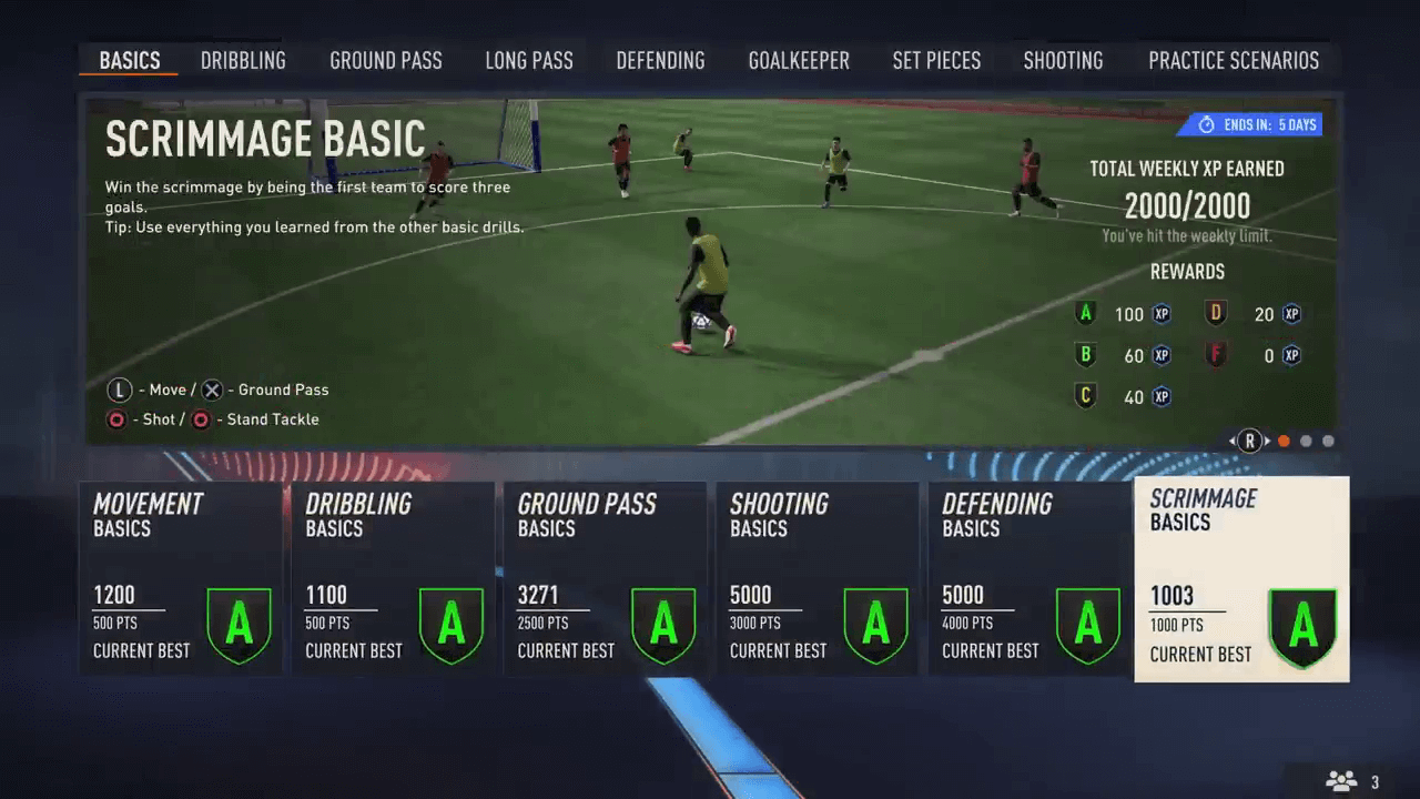 FIFA 23: PRO Club skill games