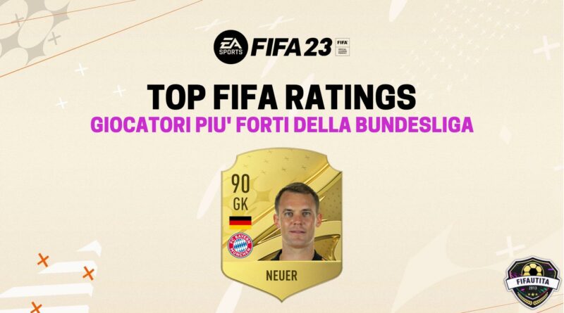 FIFA 23 Ratings: migliori giocatori della Bundesliga