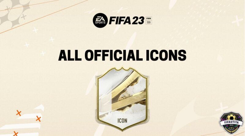 FIFA 23: official FUT icons