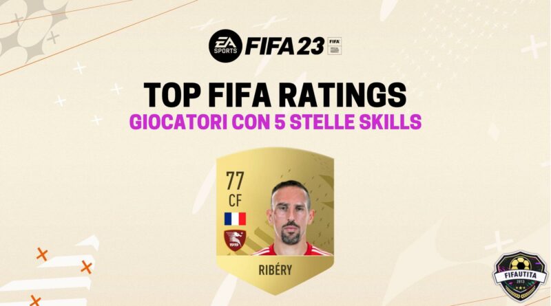 FIFA 23 Ratings: giocatori con 5 stelle skills in FUT