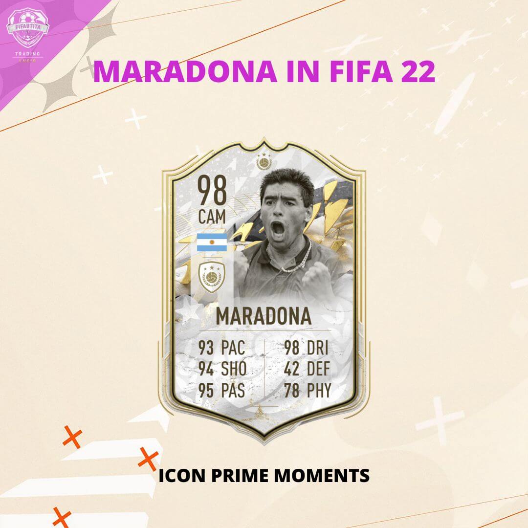 Maradona Icon Prime Moments in FUT 22