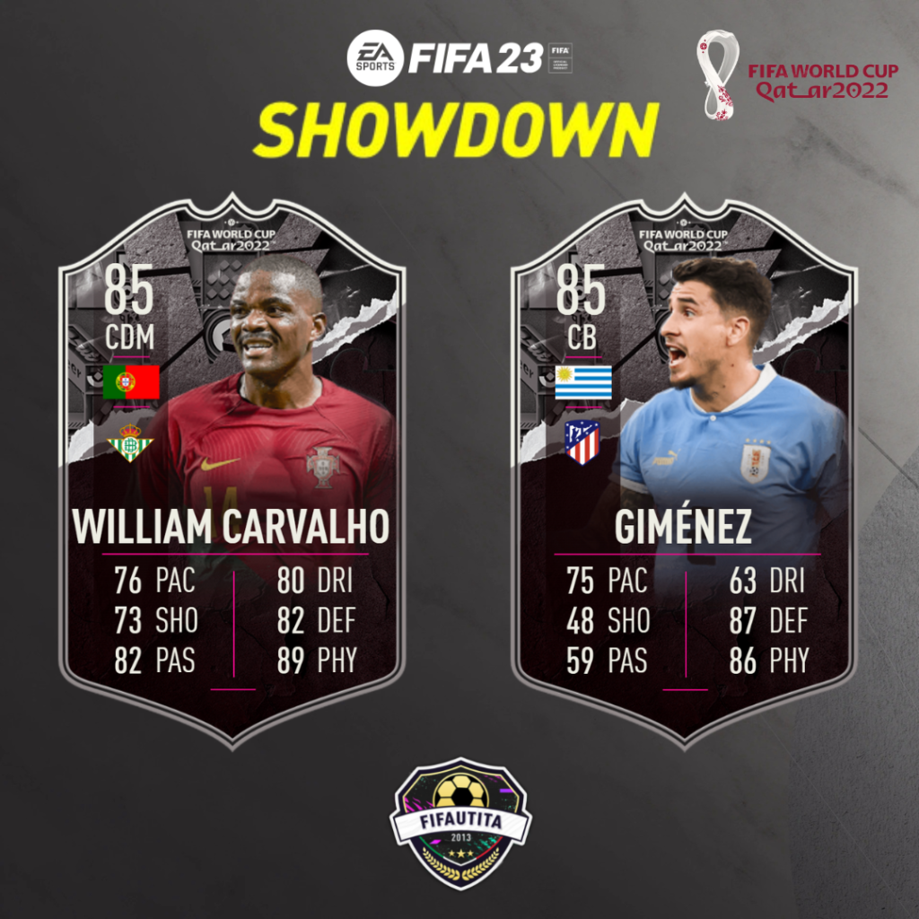 FIFA 23: William Carvalho Vs Gimenez Showdown SBC