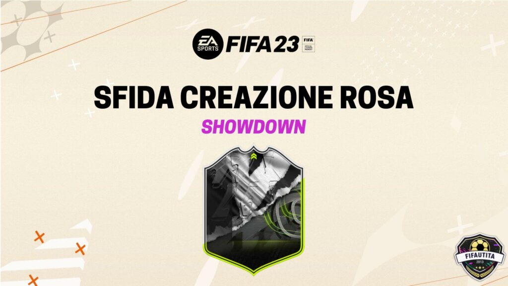 FIFA 23: sfide creazione rosa Showdown