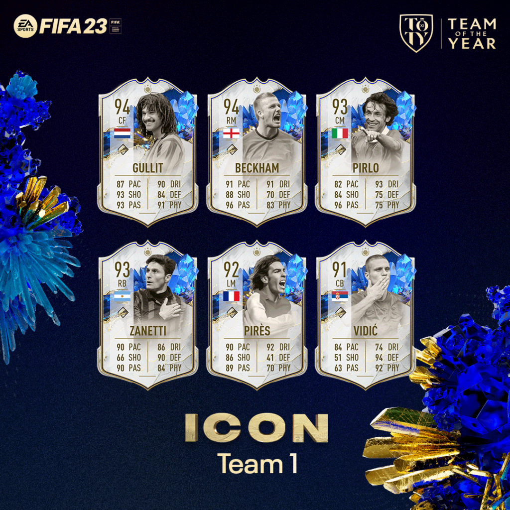 FIFA 23: TOTY Icon team 1