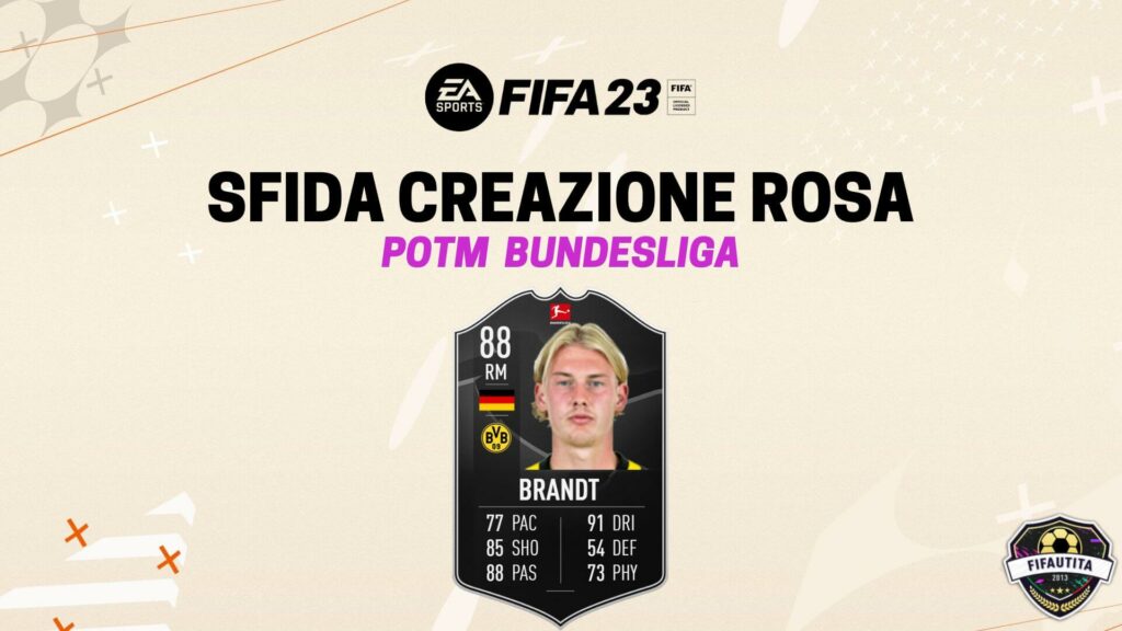 FIFA 23: Brandt POTM SBC